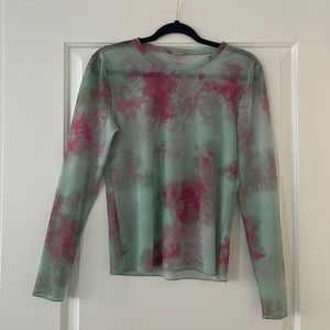 Zara Mesh Top
